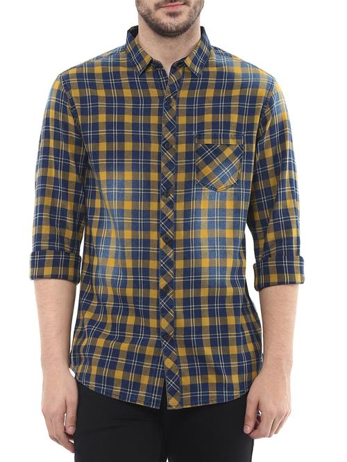 multi colored cotton casual shirt - 15124577 - Very Small Image - 1