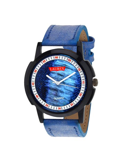 laurex multi round dial watch for men - 15125115 - Very Small Image - 1