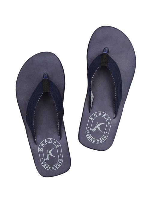 navy fabric toe separator flip flops - 15126542 - Very Small Image - 1