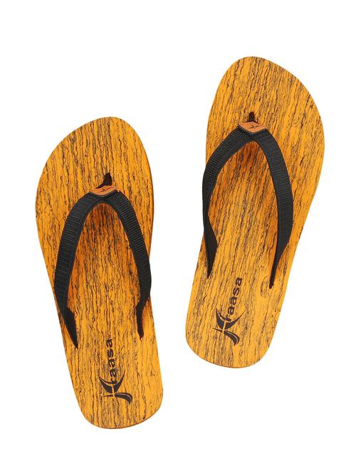 orange fabric toe separator flip flops - 15126543 - Very Small Image - 1