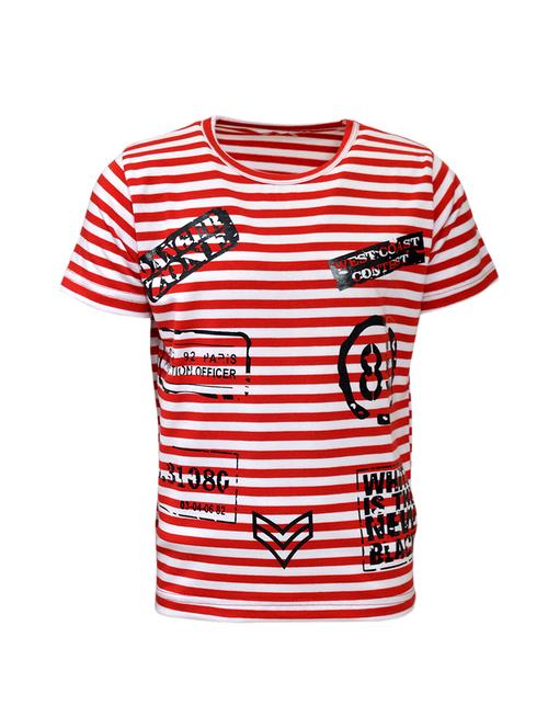 round neck graphic print t-shirt - 15128309 - Very Small Image - 1