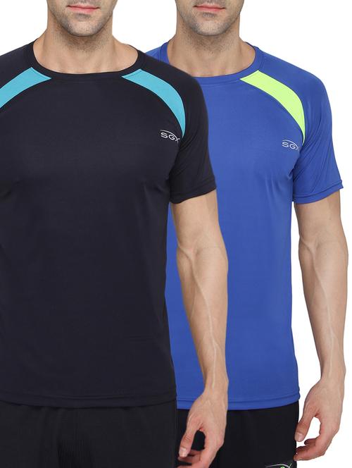multi colored cotton combos t-shirt (set of 2) - 15130256 - Very Small Image - 1