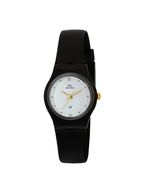 maxima white dial watch for women - 02572pplw - 15130337 - Very Small Image - 1
