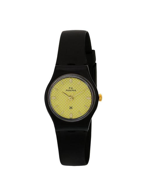 maxima gold dial watch for women - 02595pplw - 15130353 - Very Small Image - 1