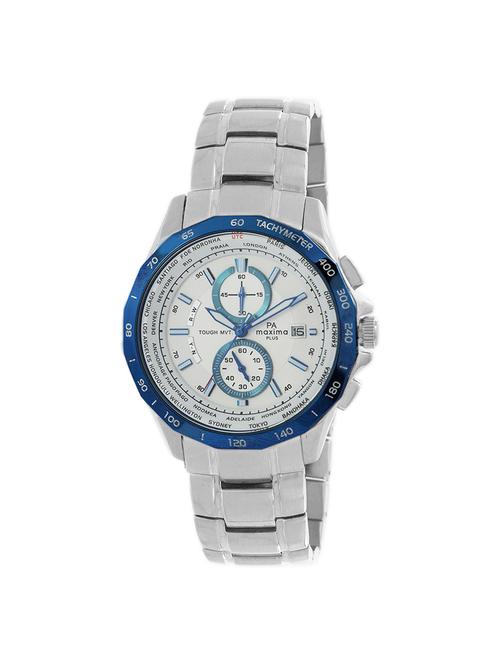 maxima multi dial watch for men - 46070cmgs - 15130413 - Very Small Image - 1