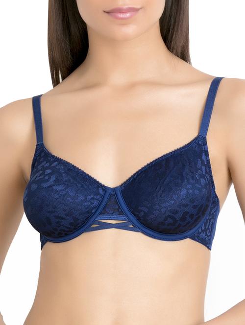 dark blue nylon tshirt bra - 15131870 - Very Small Image - 1