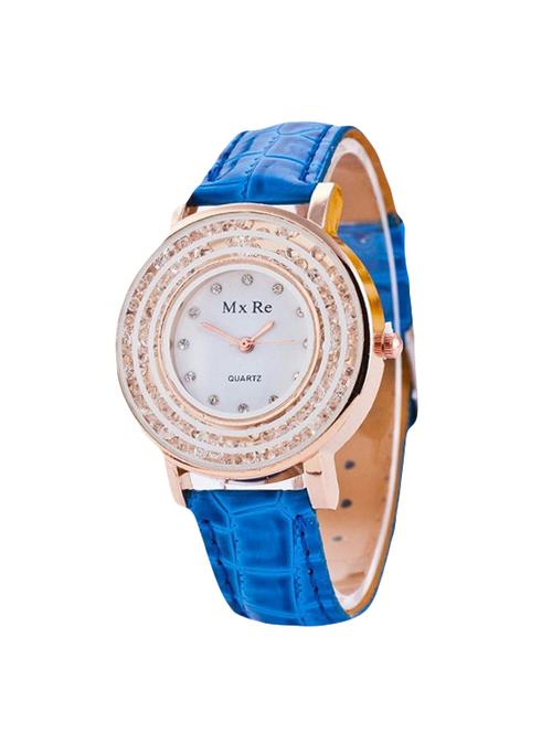 jm maxre pu leather belt ladies watch - 15132309 - Very Small Image - 1