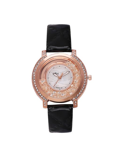 jm amni pu leather belt ladies watch - 15132328 - Very Small Image - 1
