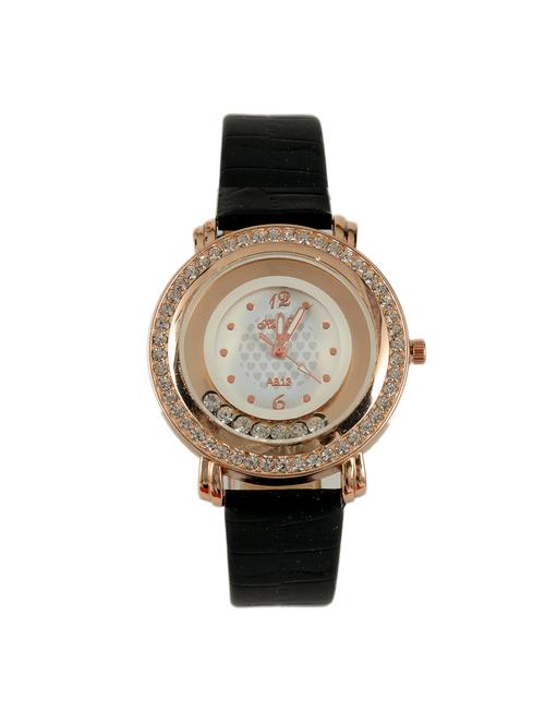jm a831 pu leather belt ladies watch - 15132333 - Very Small Image - 1