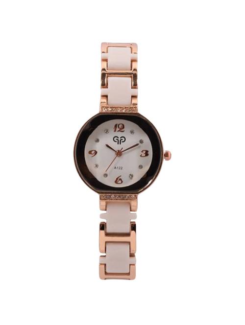 jm metal gold women watche - 15132376 - Very Small Image - 1