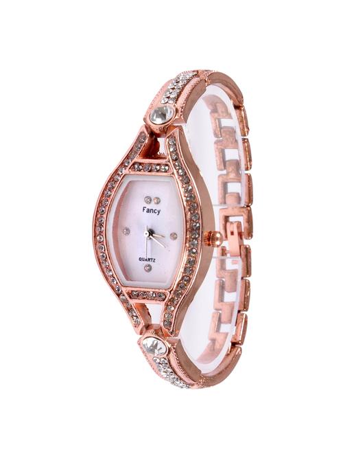 jm metal gold women watche - 15132386 - Very Small Image - 1