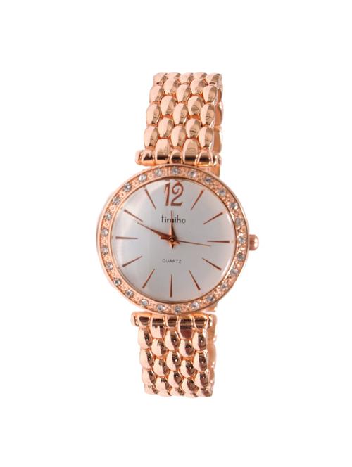 jm metal gold women watche - 15132389 - Very Small Image - 1