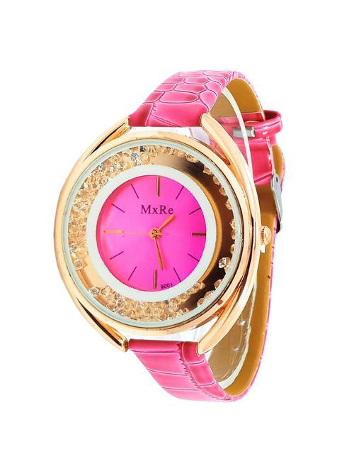 jm maxre pu leather belt ladies watch - 15132400 - Very Small Image - 1