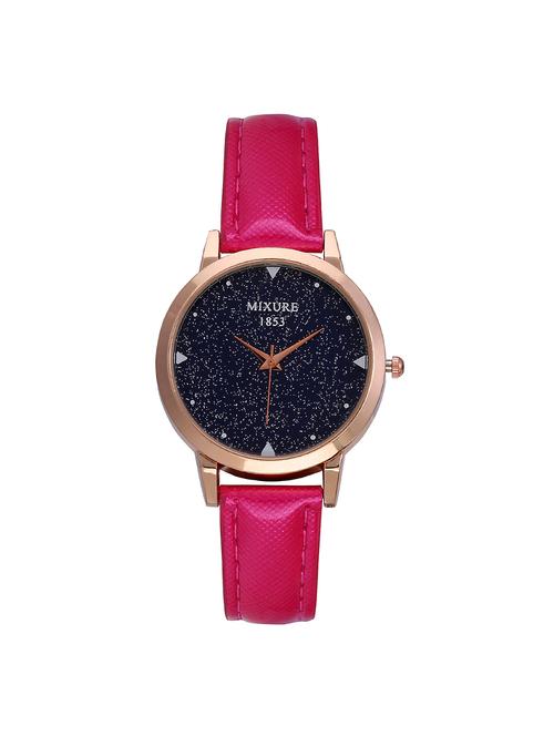 jm maxre pu leather belt ladies watch - 15132413 - Very Small Image - 1