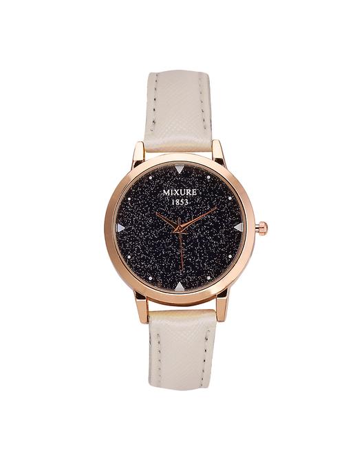 jm maxre pu leather belt ladies watch - 15132415 - Very Small Image - 1