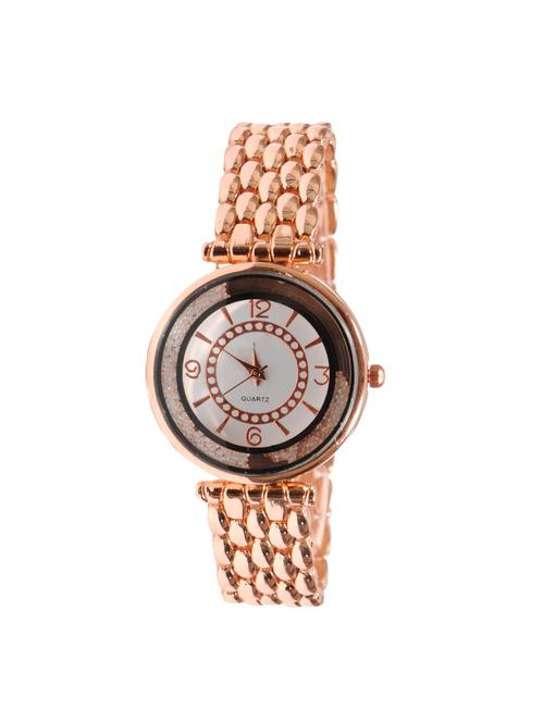 jm metal gold women watche - 15132421 - Very Small Image - 1