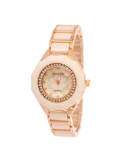 jm metal gold women watche - 15132424 - Very Small Image - 1