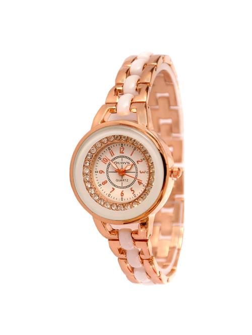 jm metal gold women watche - 15132425 - Very Small Image - 1