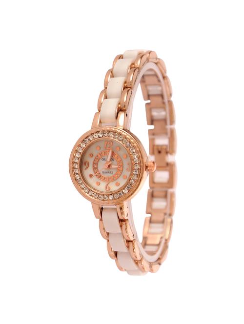 jm metal gold women watche - 15132426 - Very Small Image - 1