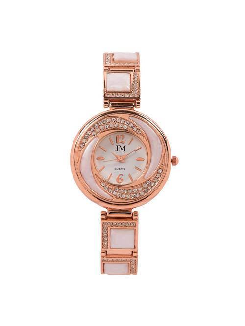 jm metal gold women watche - 15132429 - Very Small Image - 1