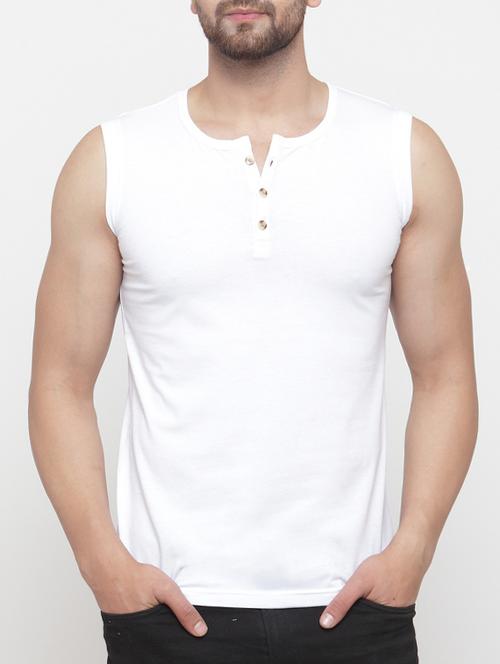 white cotton t-shirt - 15135369 - Very Small Image - 1
