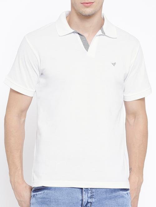 white cotton t-shirt - 15139507 - Very Small Image - 1