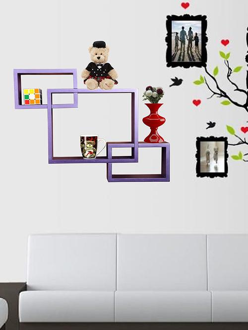 intersecting wall floating shelf - 15140567 - Very Small Image - 1