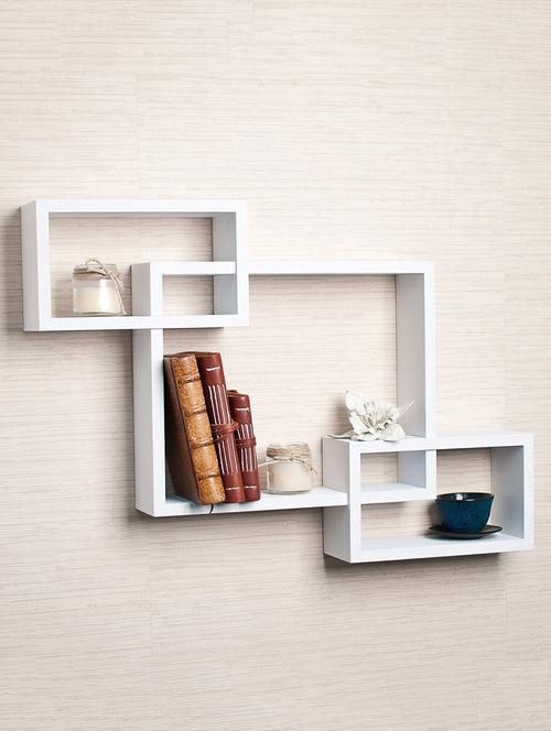 intersecting wall floating shelf - 15140576 - Very Small Image - 1