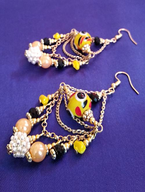 drop earrings - 15141020 - Very Small Image - 1