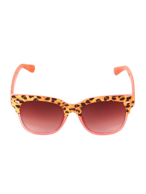 knotyy uv protected tiger print sunglasses for women - 15141804 - Very Small Image - 1