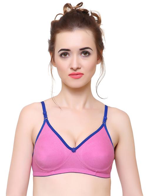 floral patch contrast detail bra - 15142072 - Very Small Image - 1