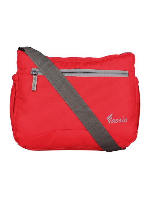 red polyester sling bag - 15143729 - Very Small Image - 1