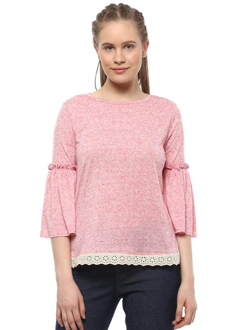 pink solid top - 15144209 - Very Small Image - 1