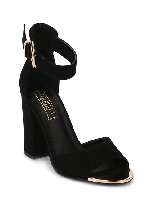 black patent leather ankle strap sandals - 15144741 - Very Small Image - 1