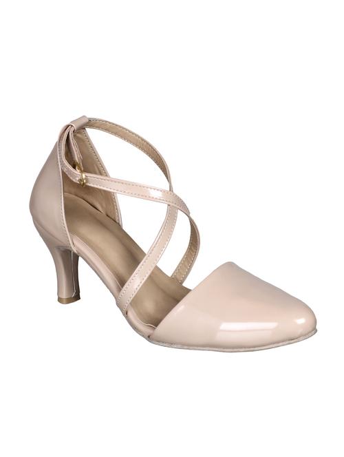 beige patent leather closed back sandals - 15145298 - Very Small Image - 1