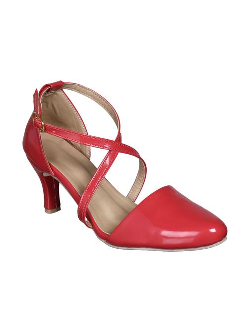 red patent leather closed back sandals - 15145300 - Very Small Image - 1