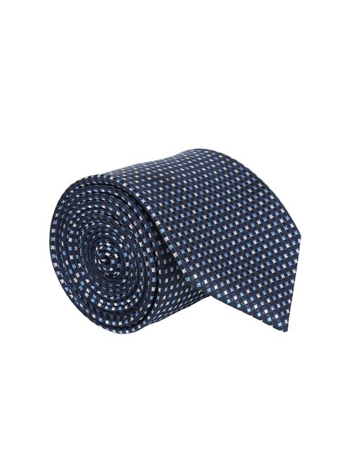 blue polyester tie - 15145673 - Very Small Image - 1