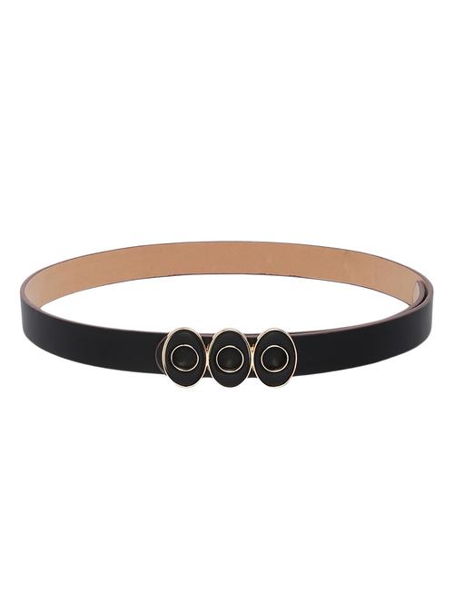 black leatherette (pu belt - 15145795 - Very Small Image - 1
