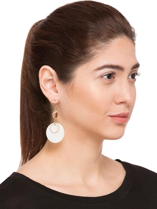 pink drop earring - 15146044 - Very Small Image - 1