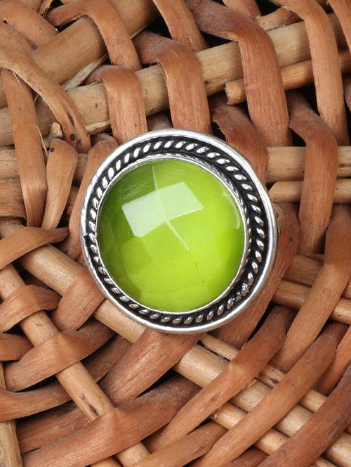 green metal hand ring - 15146787 - Very Small Image - 1