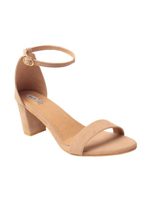 nude ankle strap sandal - 15146945 - Very Small Image - 1