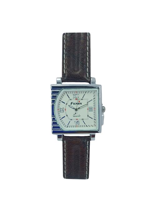 jm mens brown strap analog watch - 15147030 - Very Small Image - 1