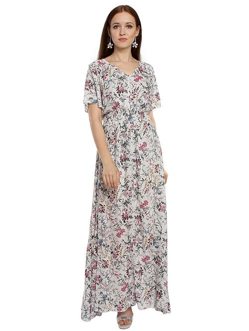 floral print maxi dress - 15148071 - Very Small Image - 1
