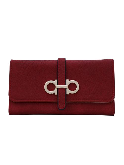 red leatherette (pu wallet - 15148161 - Very Small Image - 1