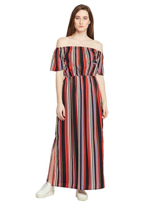 red striped maxi dress - 15148368 - Very Small Image - 1