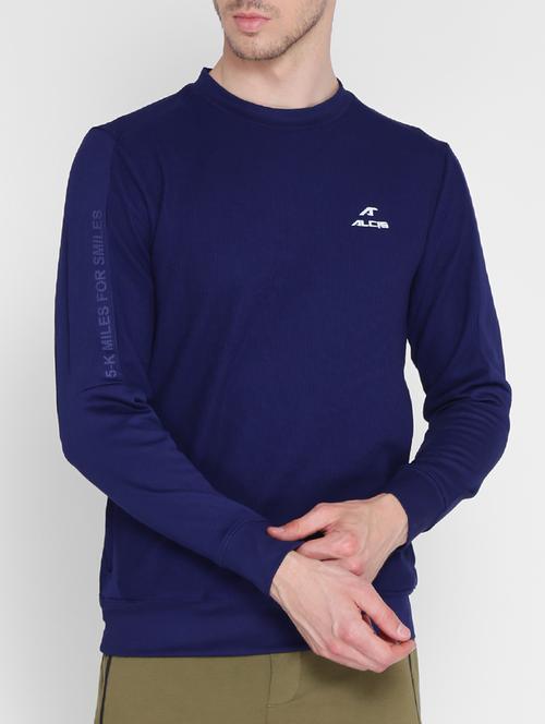 dark blue polyester sweatshirt - 15151177 - Very Small Image - 1