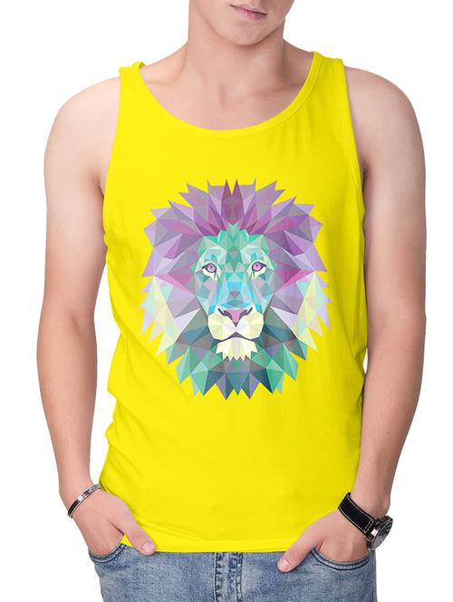 yellow printed vest - 15151450 - Very Small Image - 1