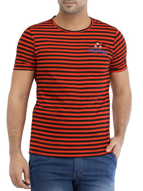 orange cotton t-shirt - 15152464 - Very Small Image - 1