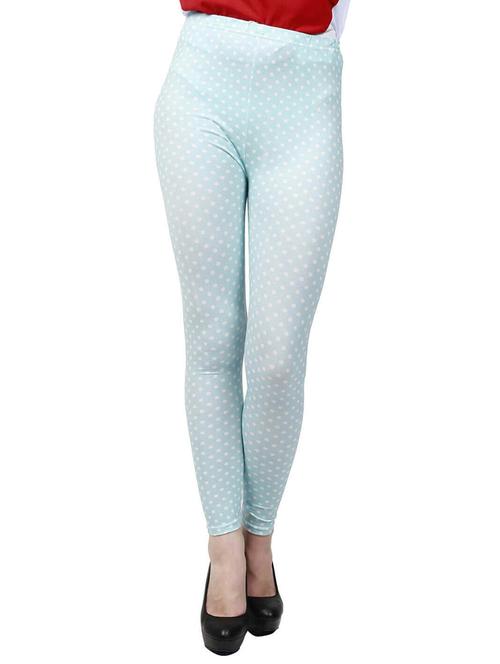 light blue printed leggings - 15154525 - Very Small Image - 1
