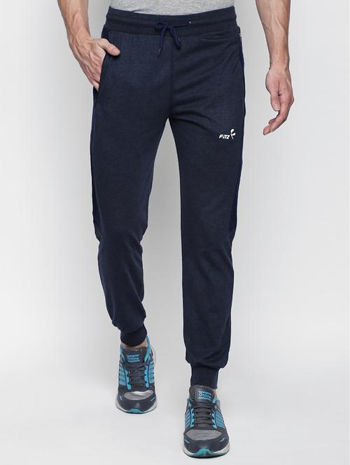 blue cotton full length jogger - 15158803 - Very Small Image - 1